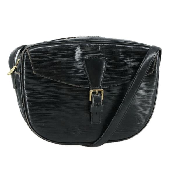 LOUIS VUITTON Epi Jeune Fille MM Shoulder Bag Black M52152 - Picture 1 of 13